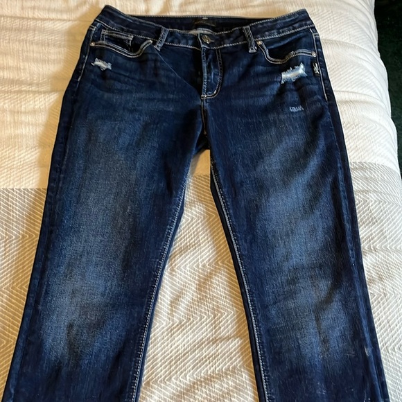 Silver Elyse Jeans 31X31 - Picture 1 of 8